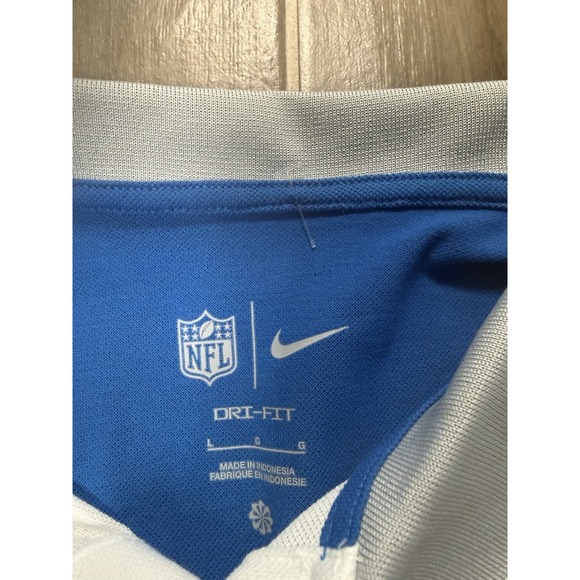 Detroit Lions Nike Dri-Fit Men's Polo Shirt Size Large - Picture 5 of 6